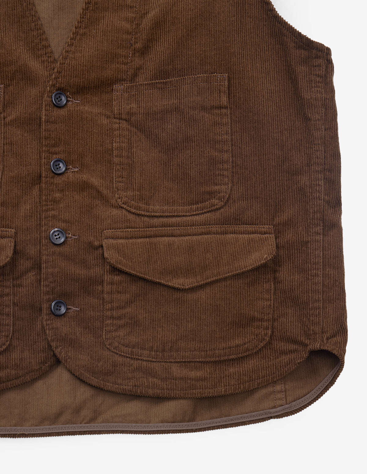 LSC South River Vest Corduroy (Brown)