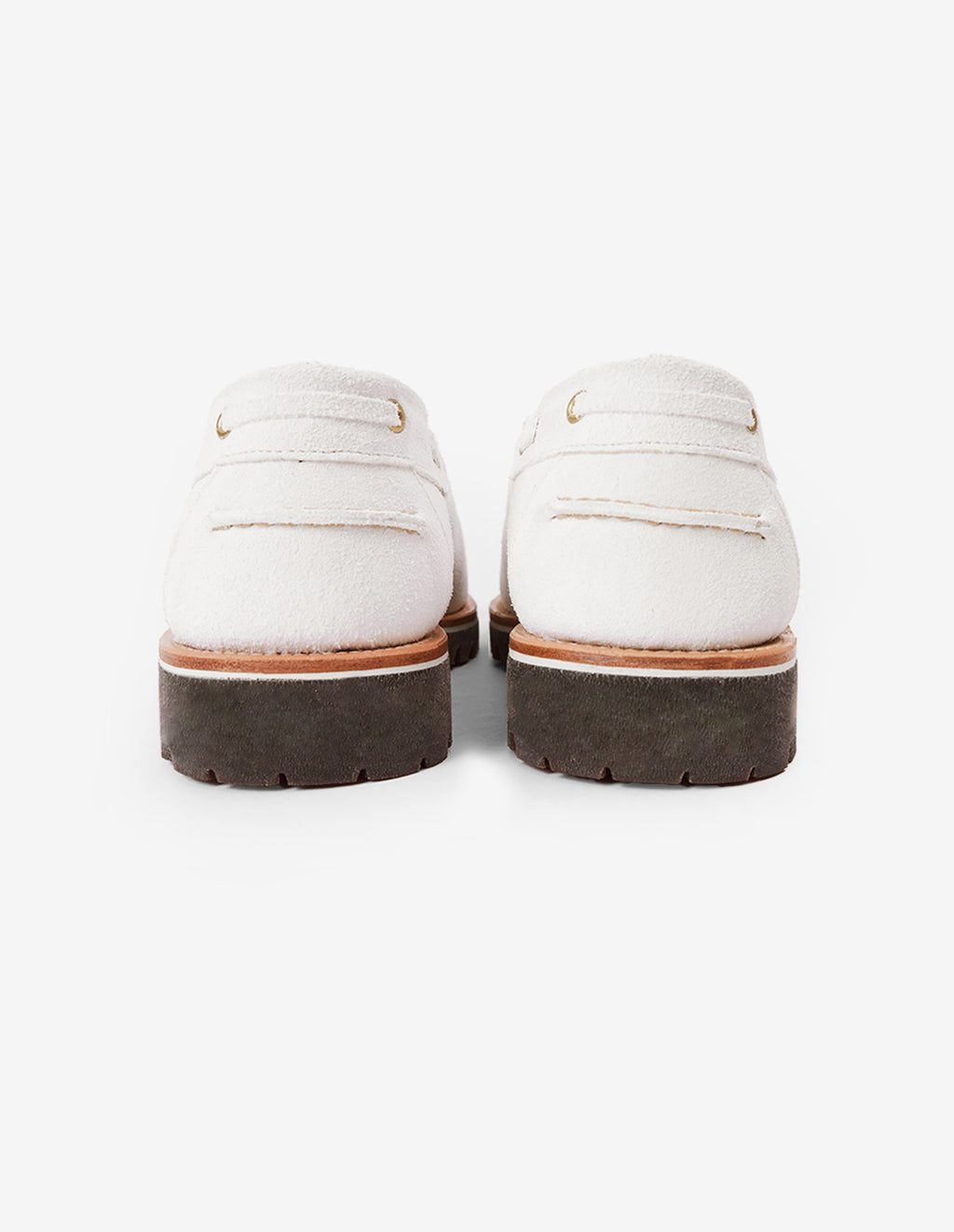 LSC 2-EYE Boat Shoes (White)