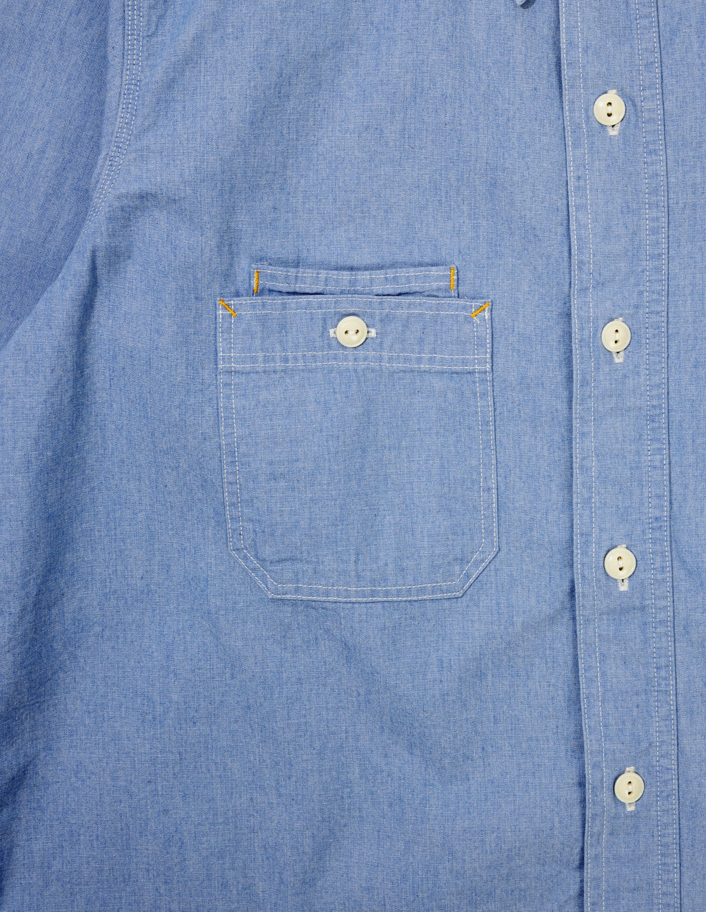 25 American Chambray Shirt (Blue)