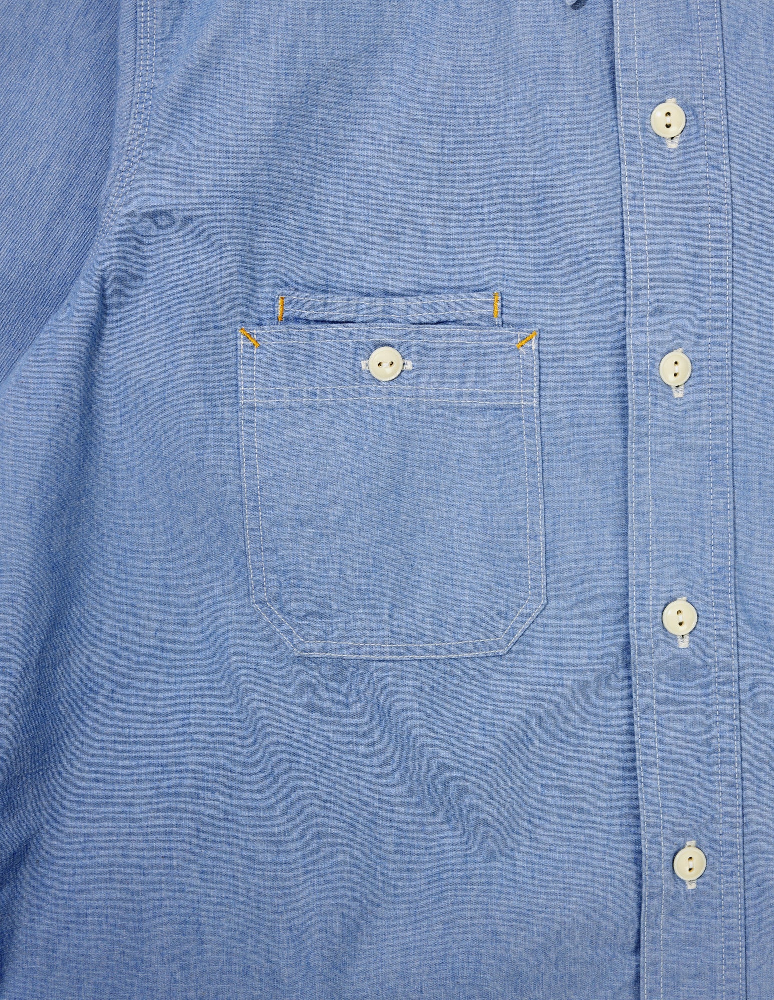 25 American Chambray Shirt (Blue)