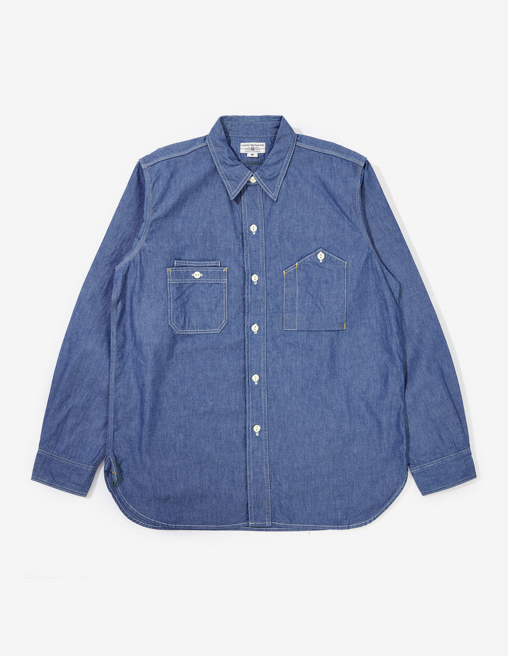 25 American Chambray Shirt (Navy)