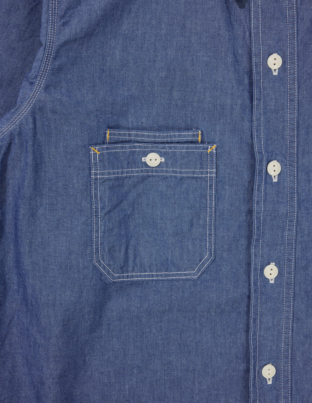 25 American Chambray Shirt (Navy)