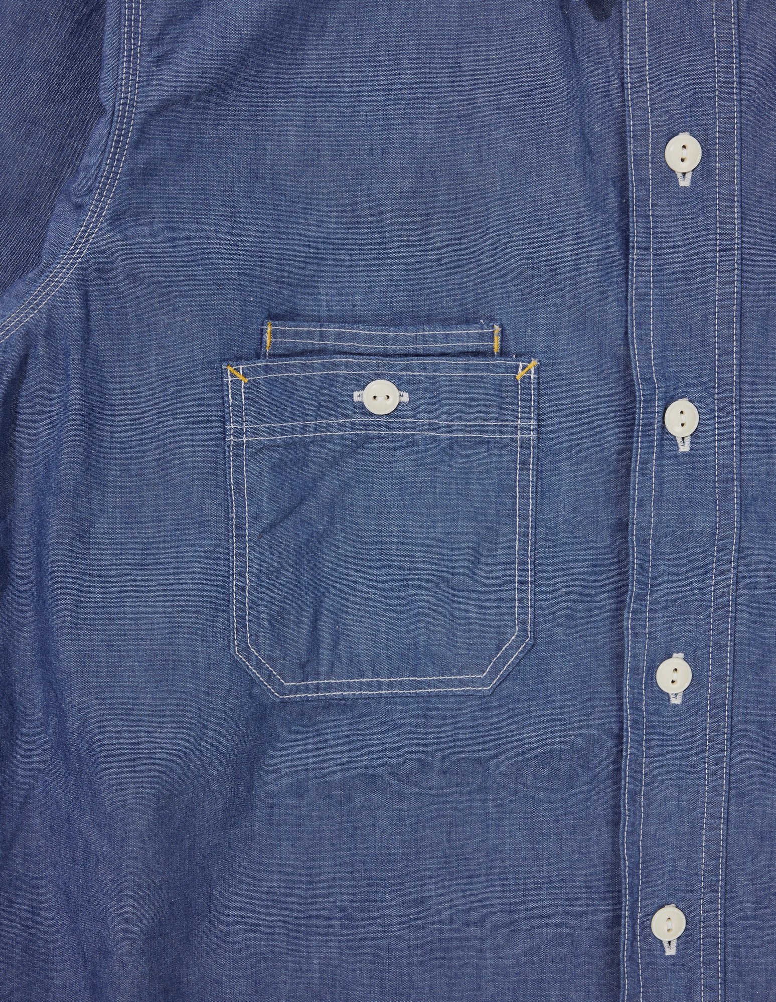 25 American Chambray Shirt (Navy)