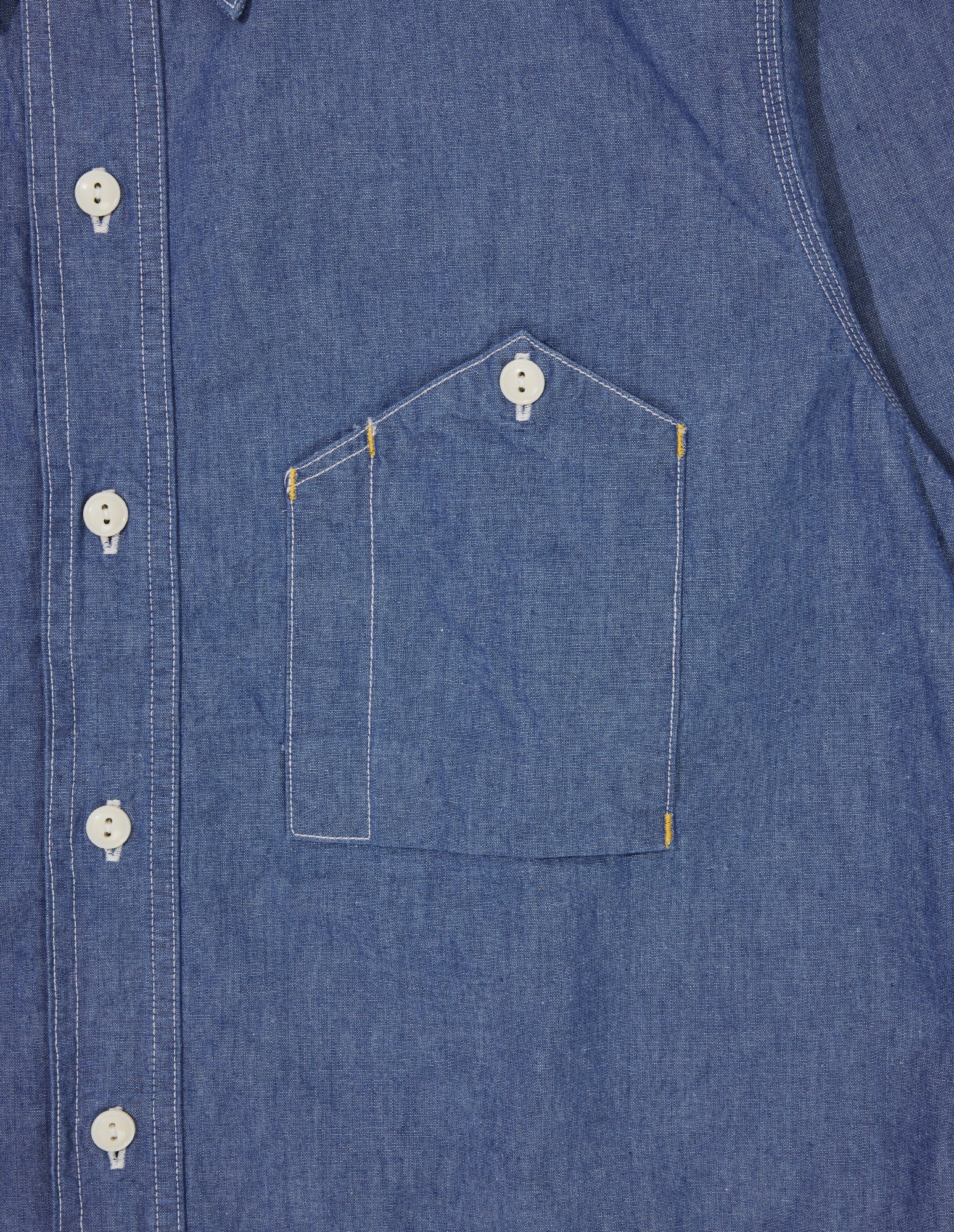 25 American Chambray Shirt (Navy)