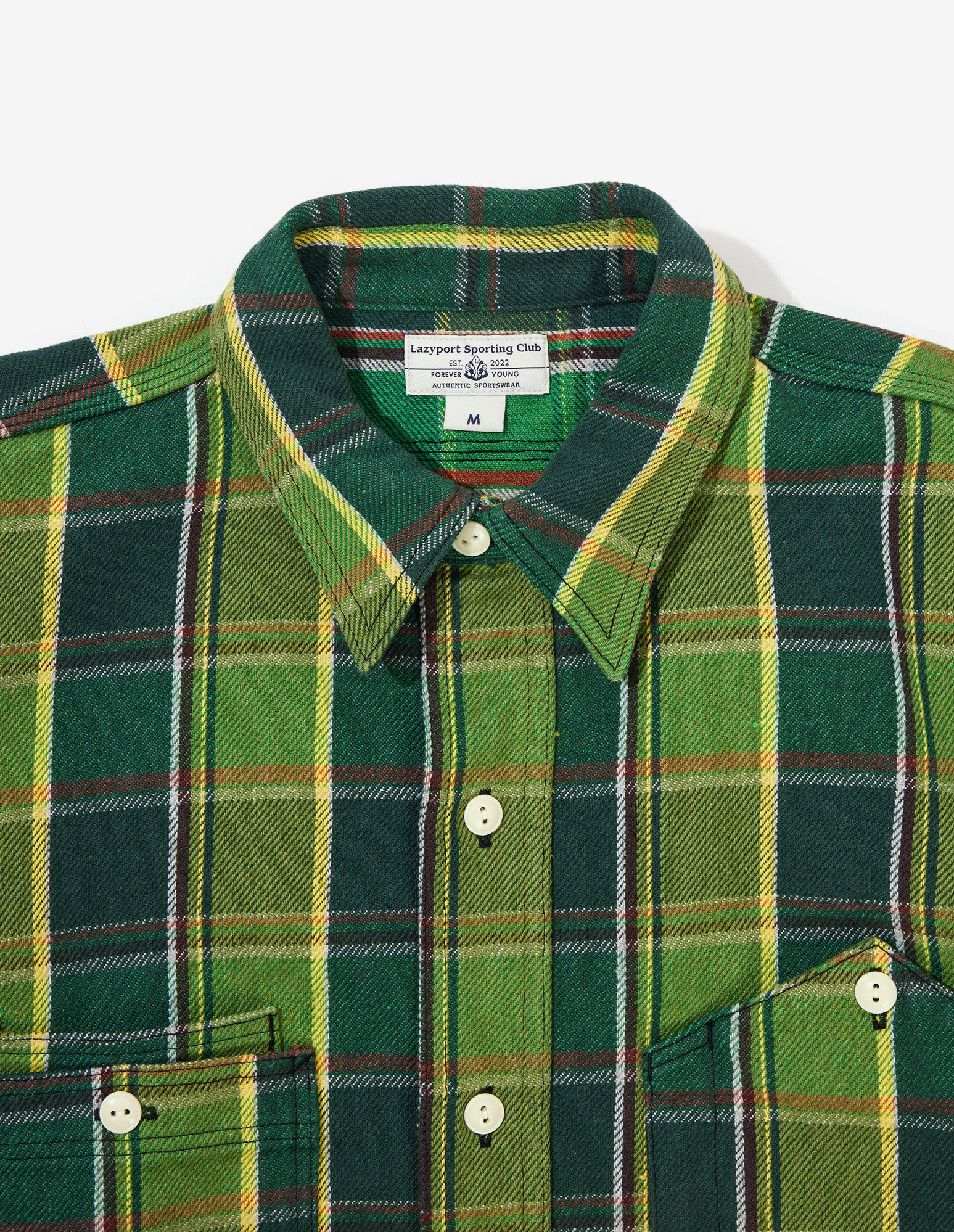 LSC Plaid Check Shirt (Green)