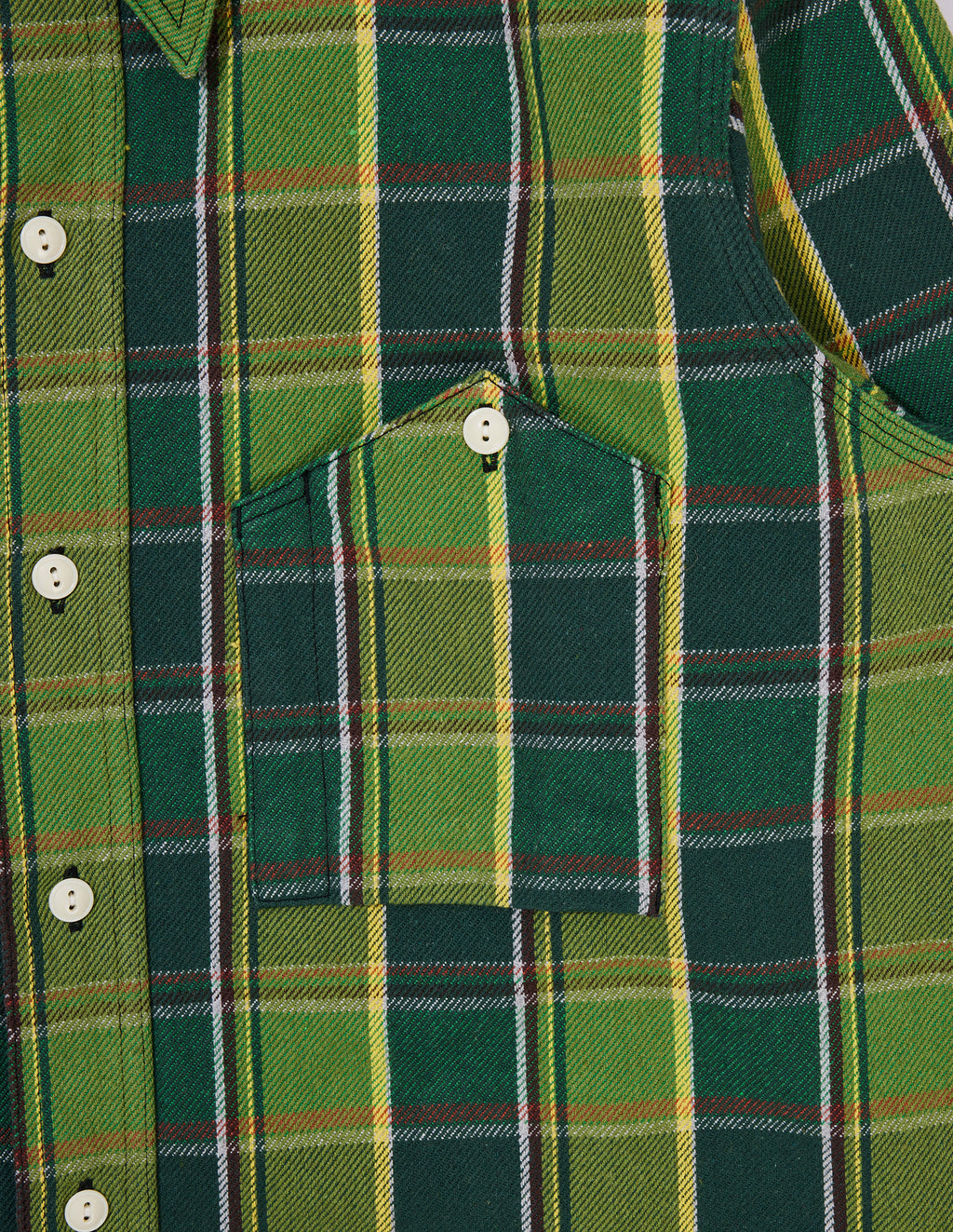LSC Plaid Check Shirt (Green)