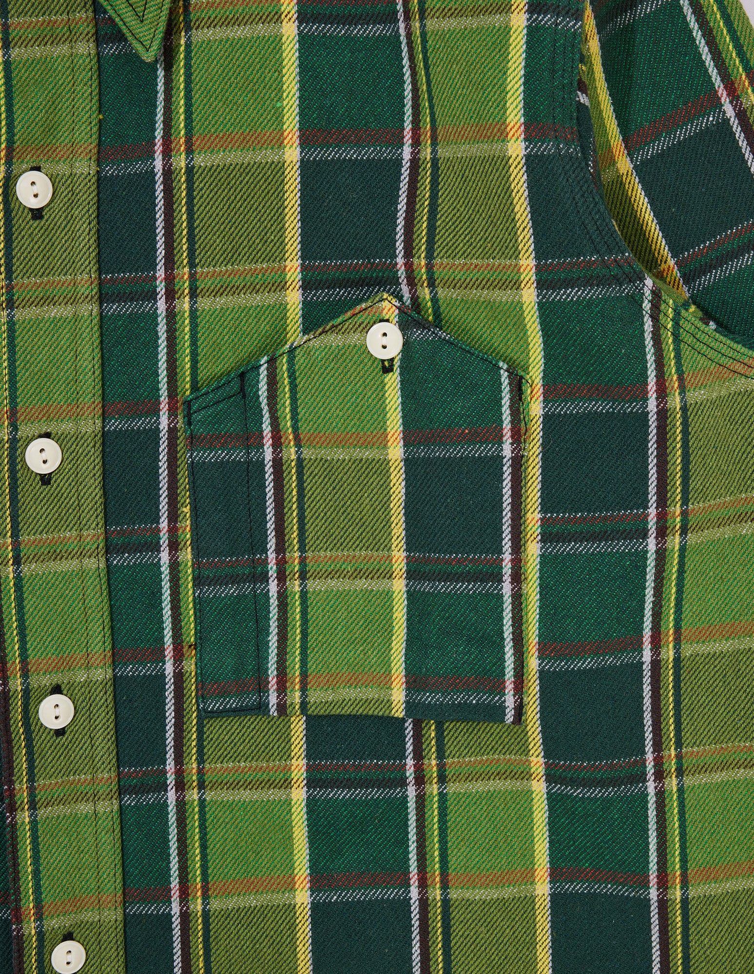 LSC Plaid Check Shirt (Green)