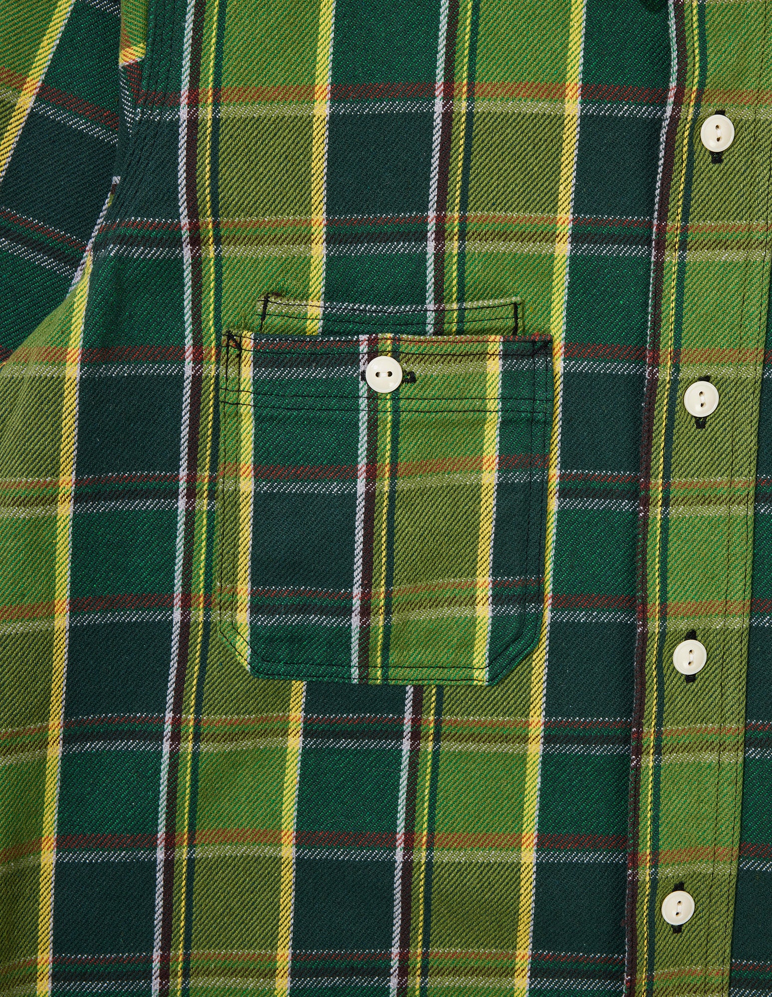 LSC Plaid Check Shirt (Green)
