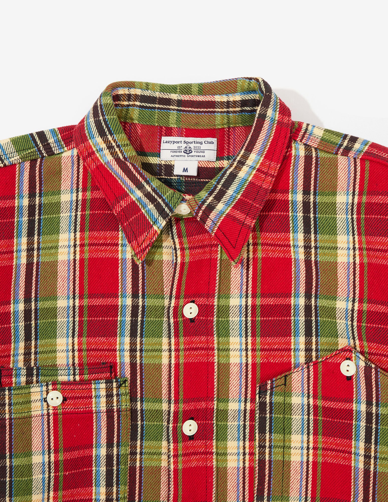 LSC Plaid Check Shirt (Red)