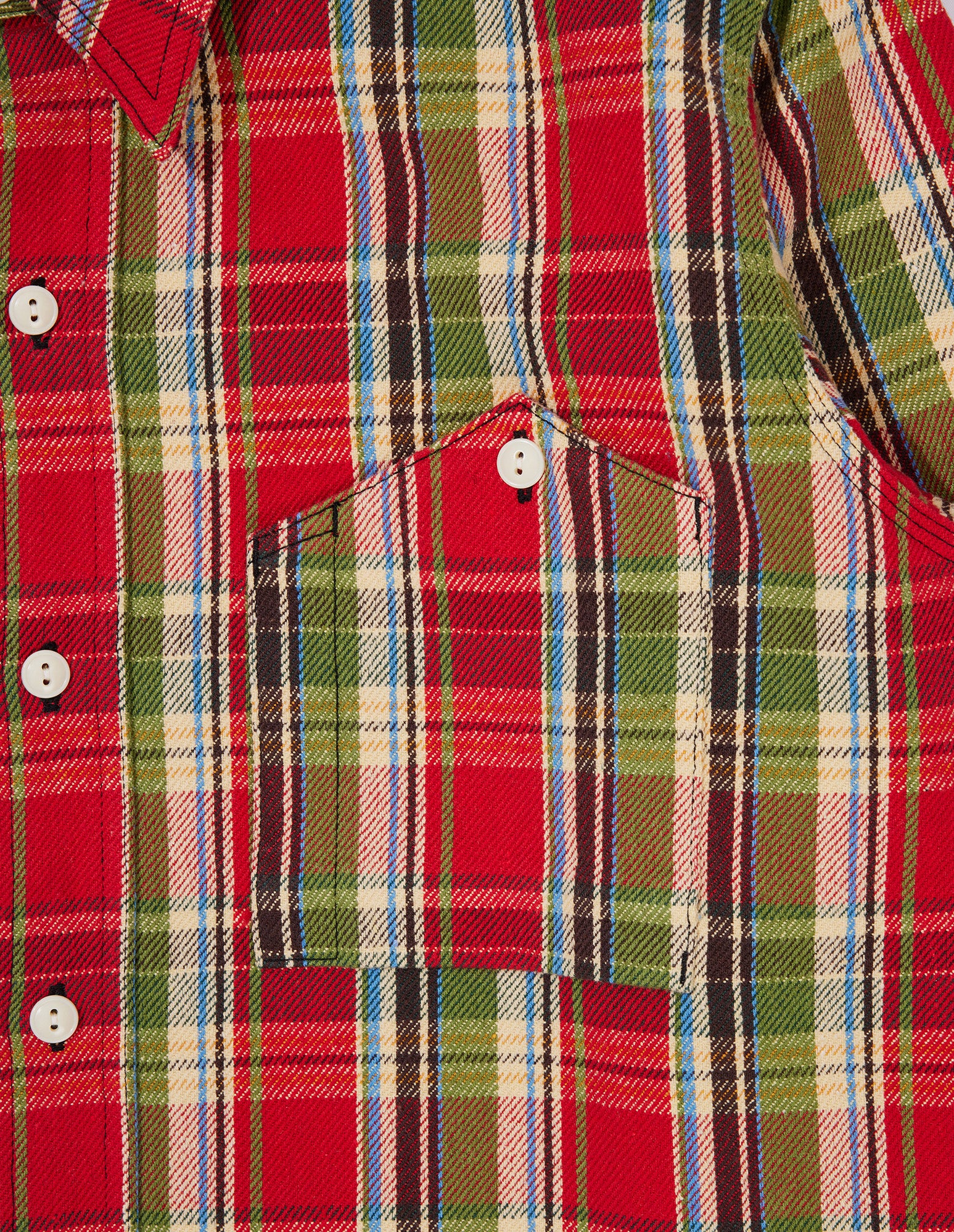 LSC Plaid Check Shirt (Red)