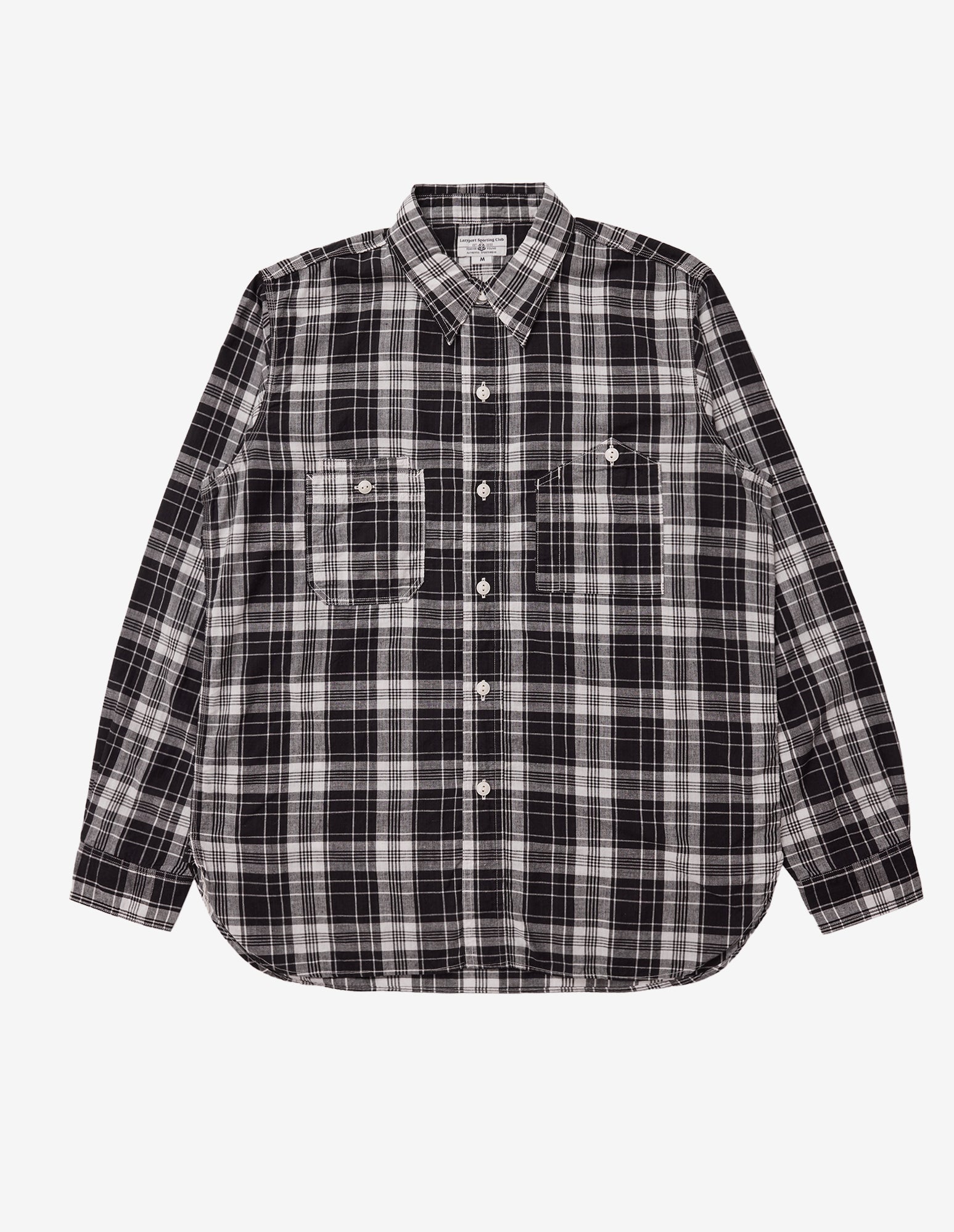 LSC Madras Shirt (Black/White)