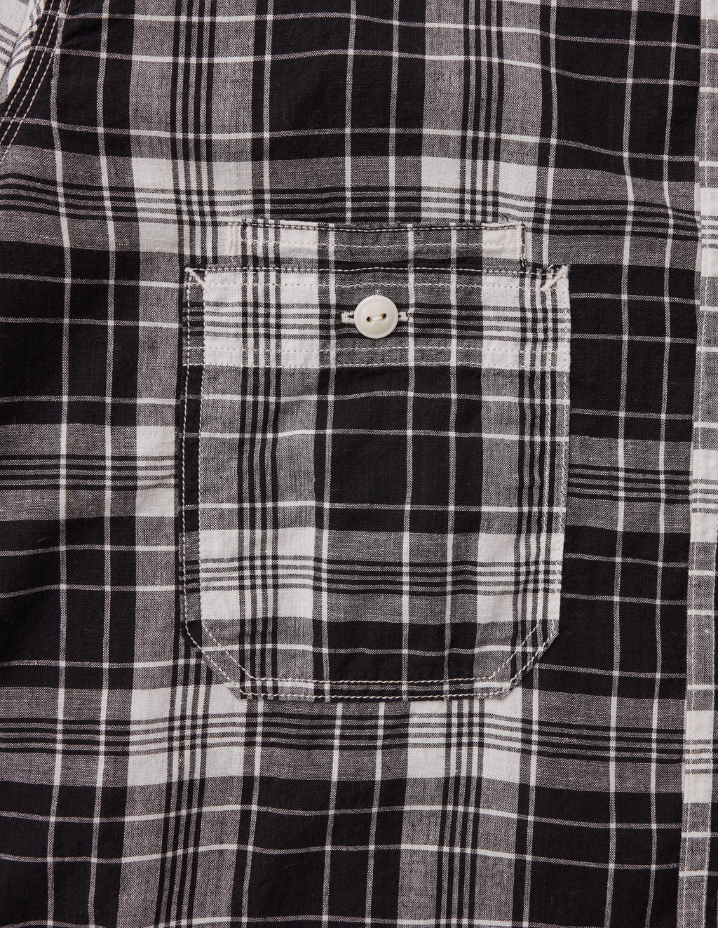 LSC Madras Shirt (Black/White)