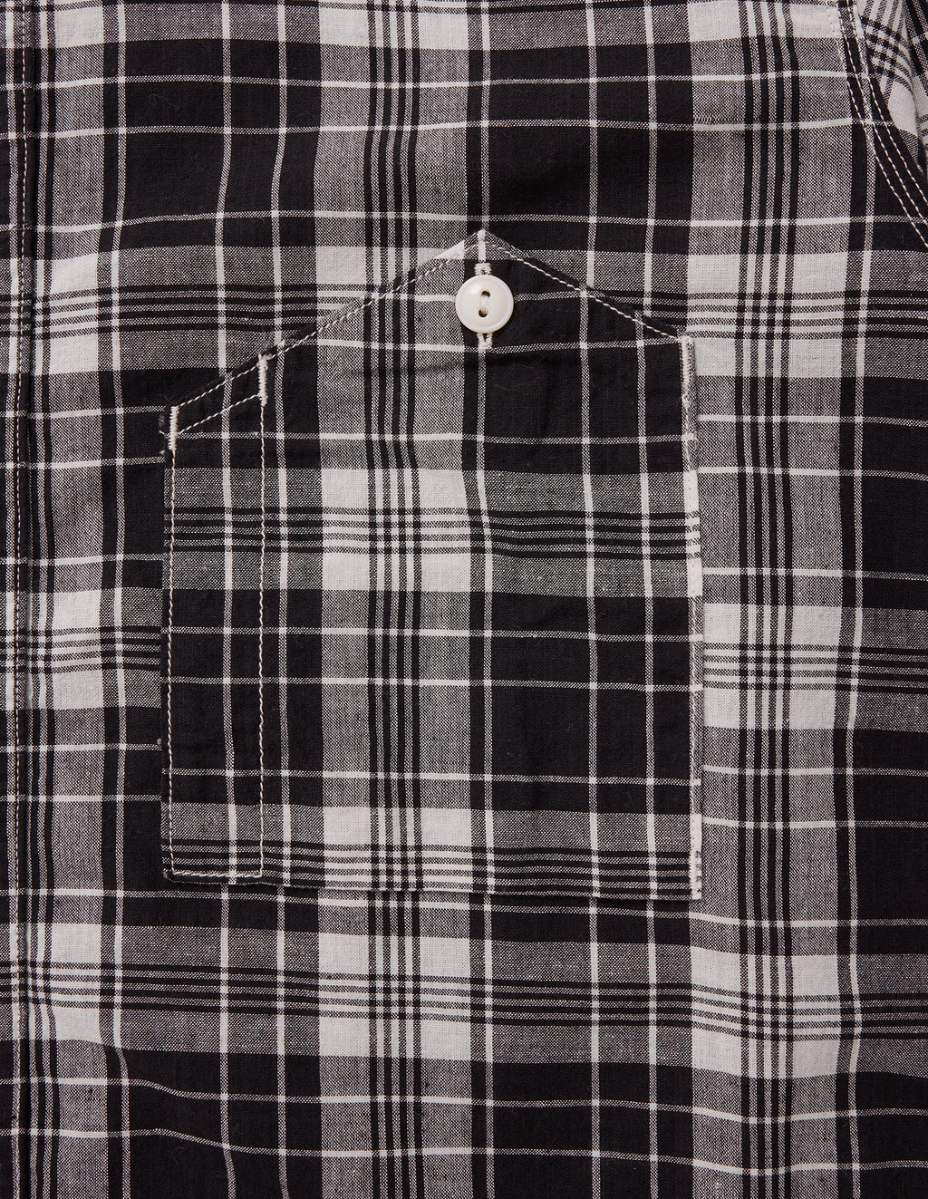 LSC Madras Shirt (Black/White)