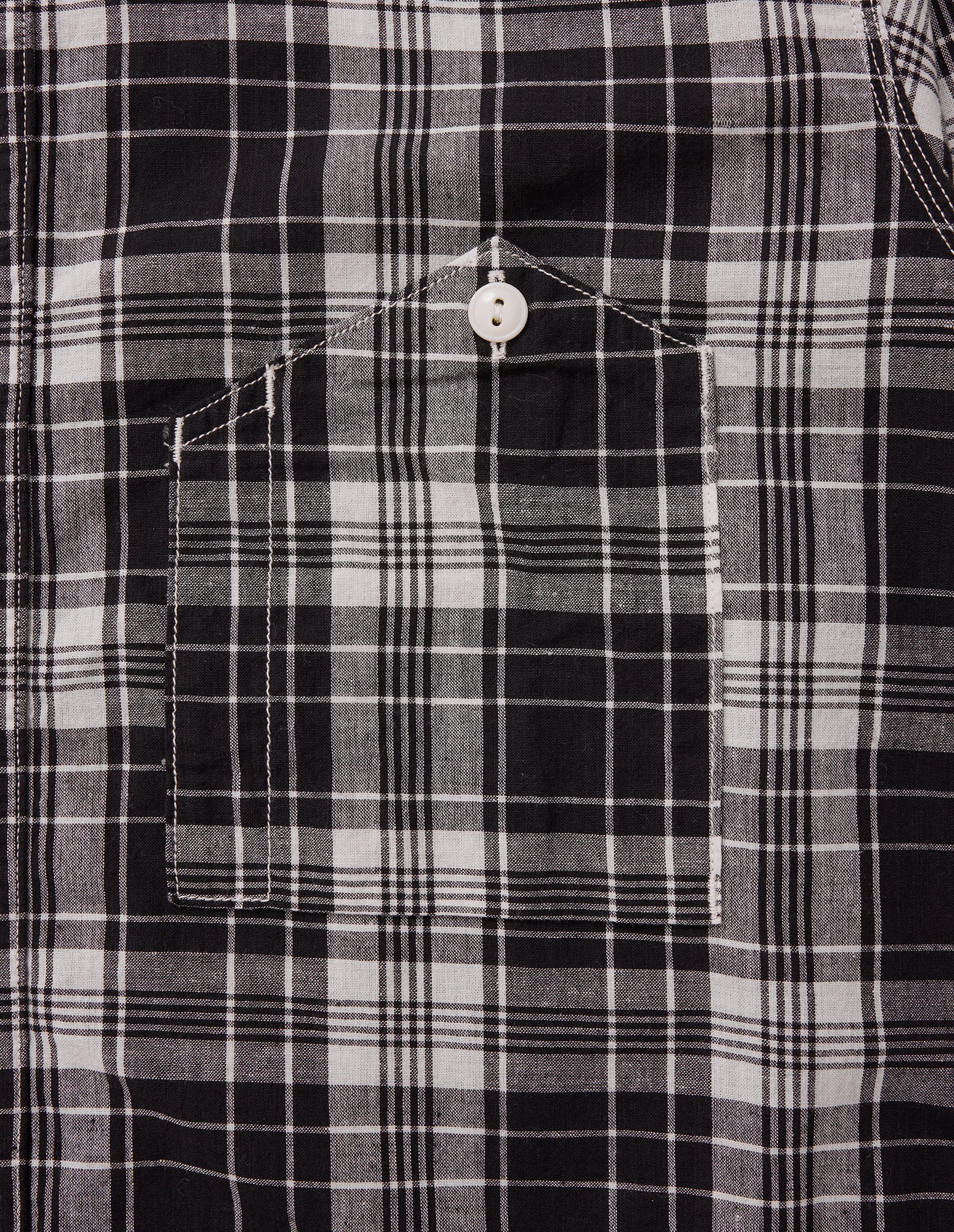 LSC Madras Shirt (Black/White)