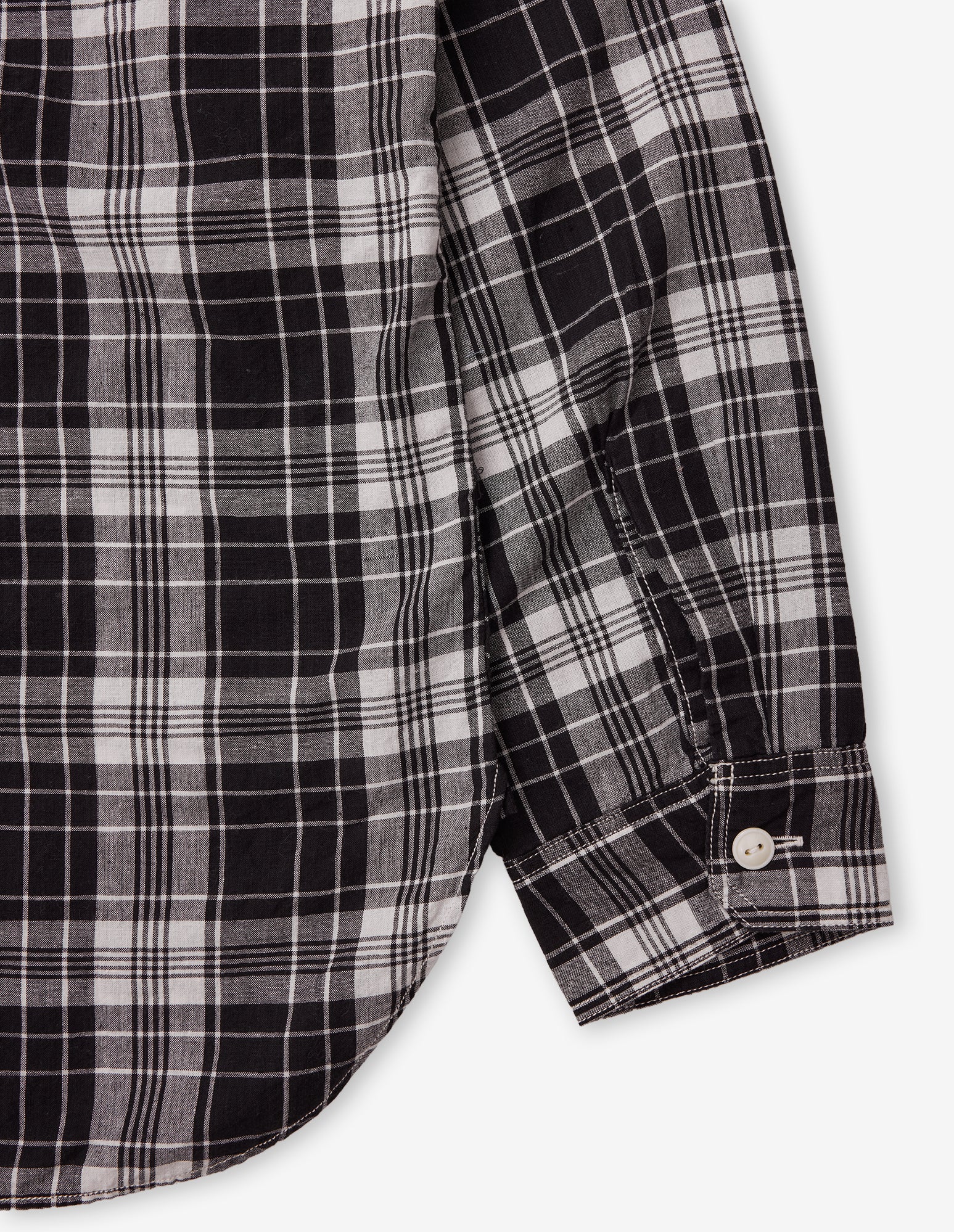 LSC Madras Shirt (Black/White)