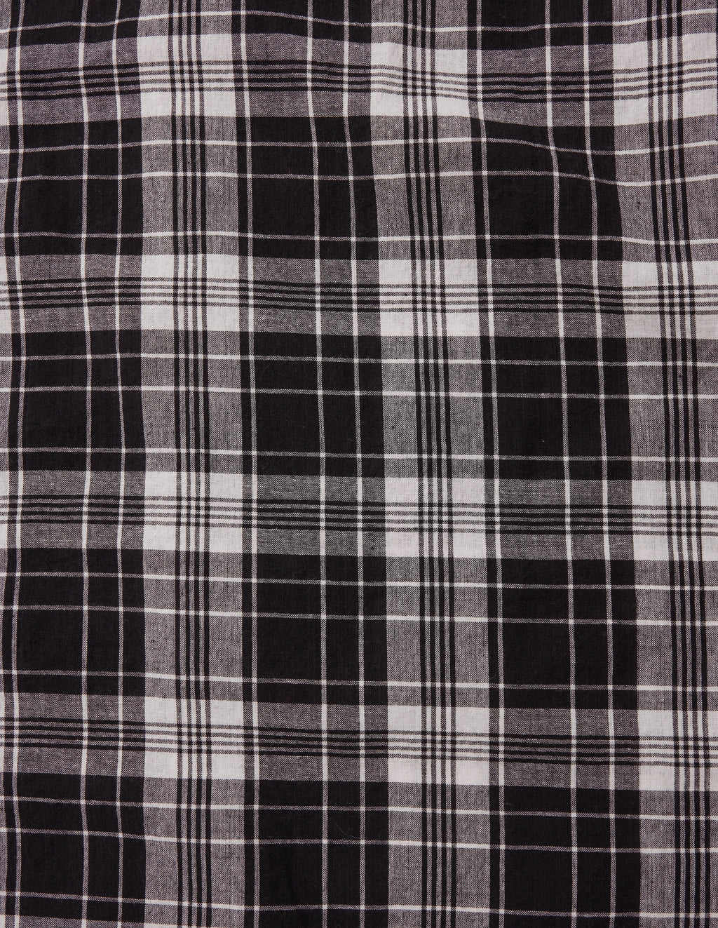LSC Madras Shirt (Black/White)