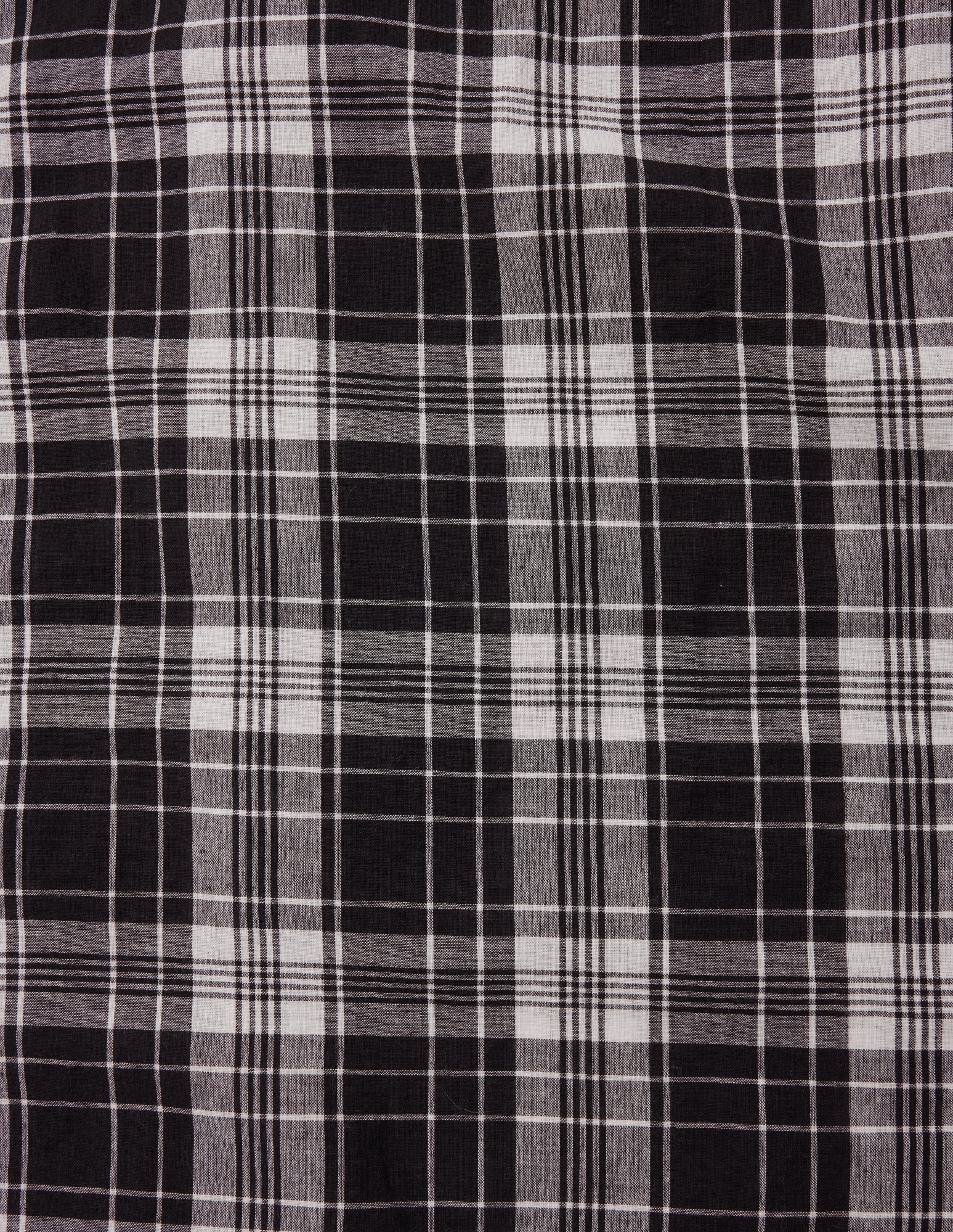 LSC Madras Shirt (Black/White)