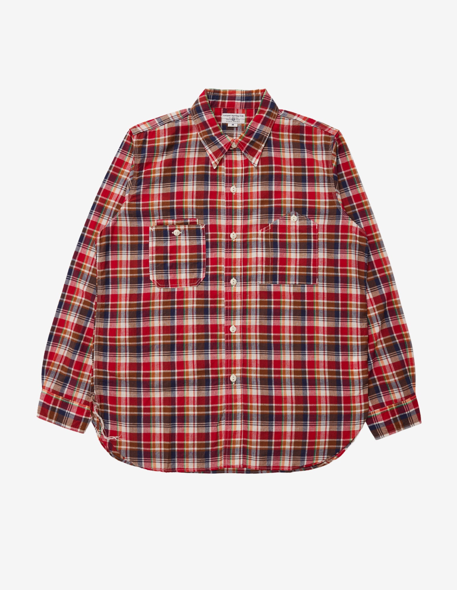 LSC Madras Shirt (Red/Green/White)