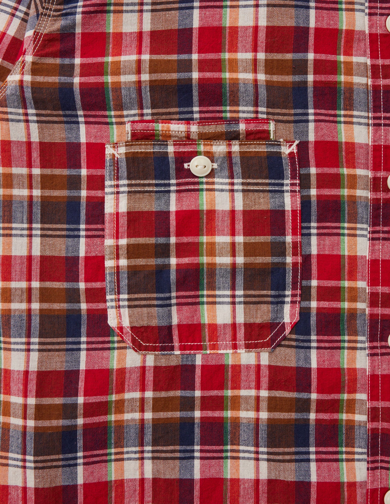 LSC Madras Shirt (Red/Green/White)
