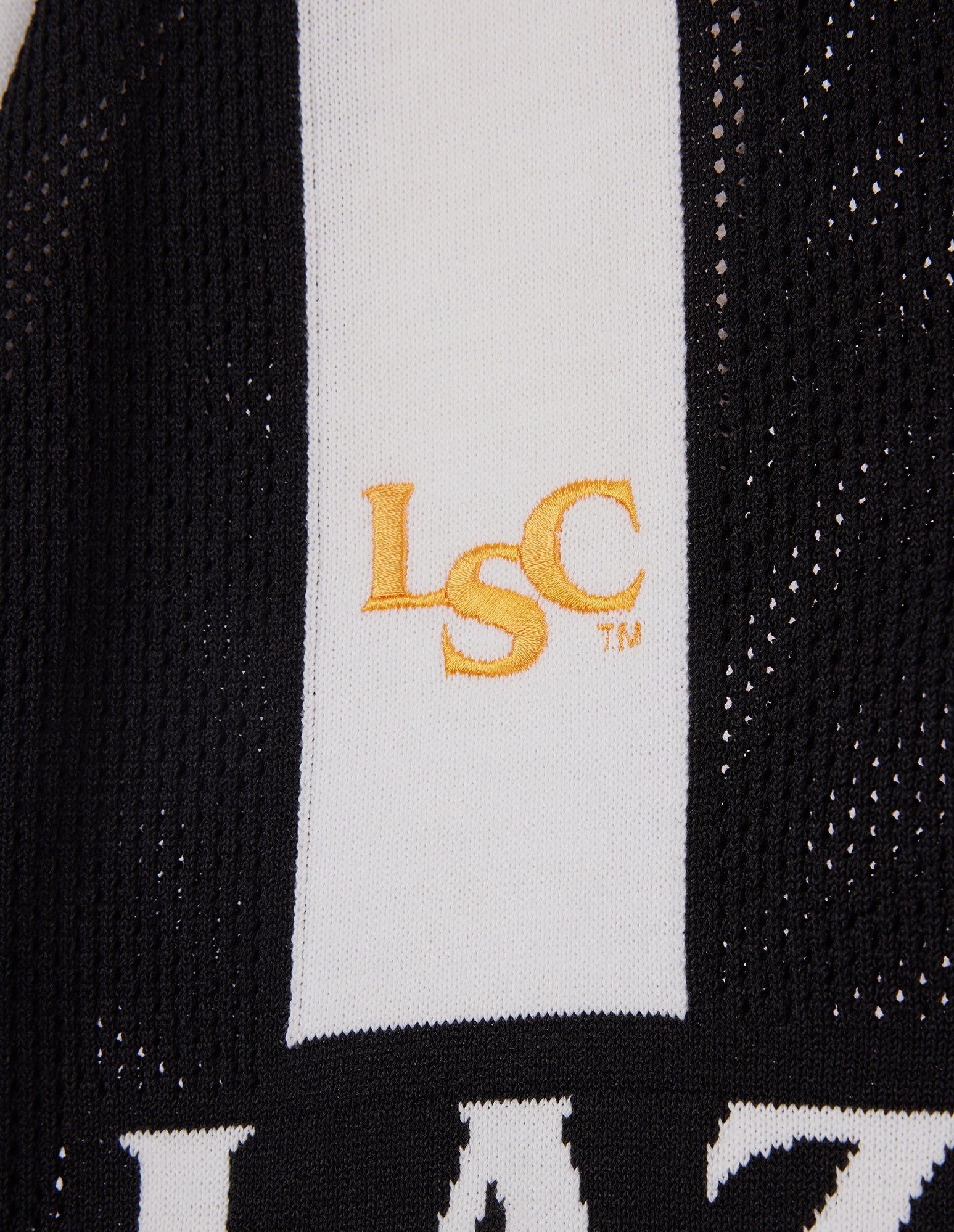 LSC Football Knit Jersey (White/Black)