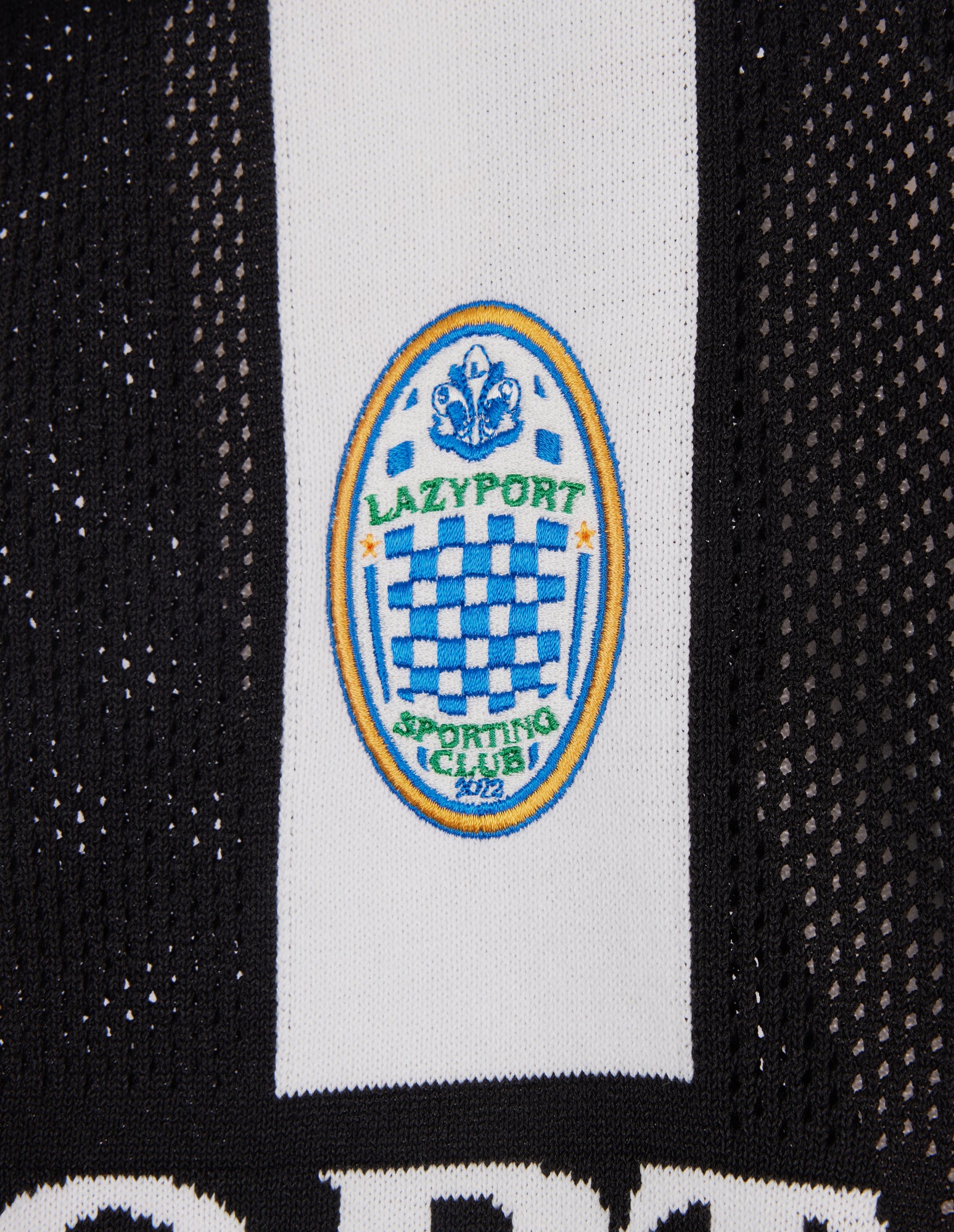 LSC Football Knit Jersey (White/Black)