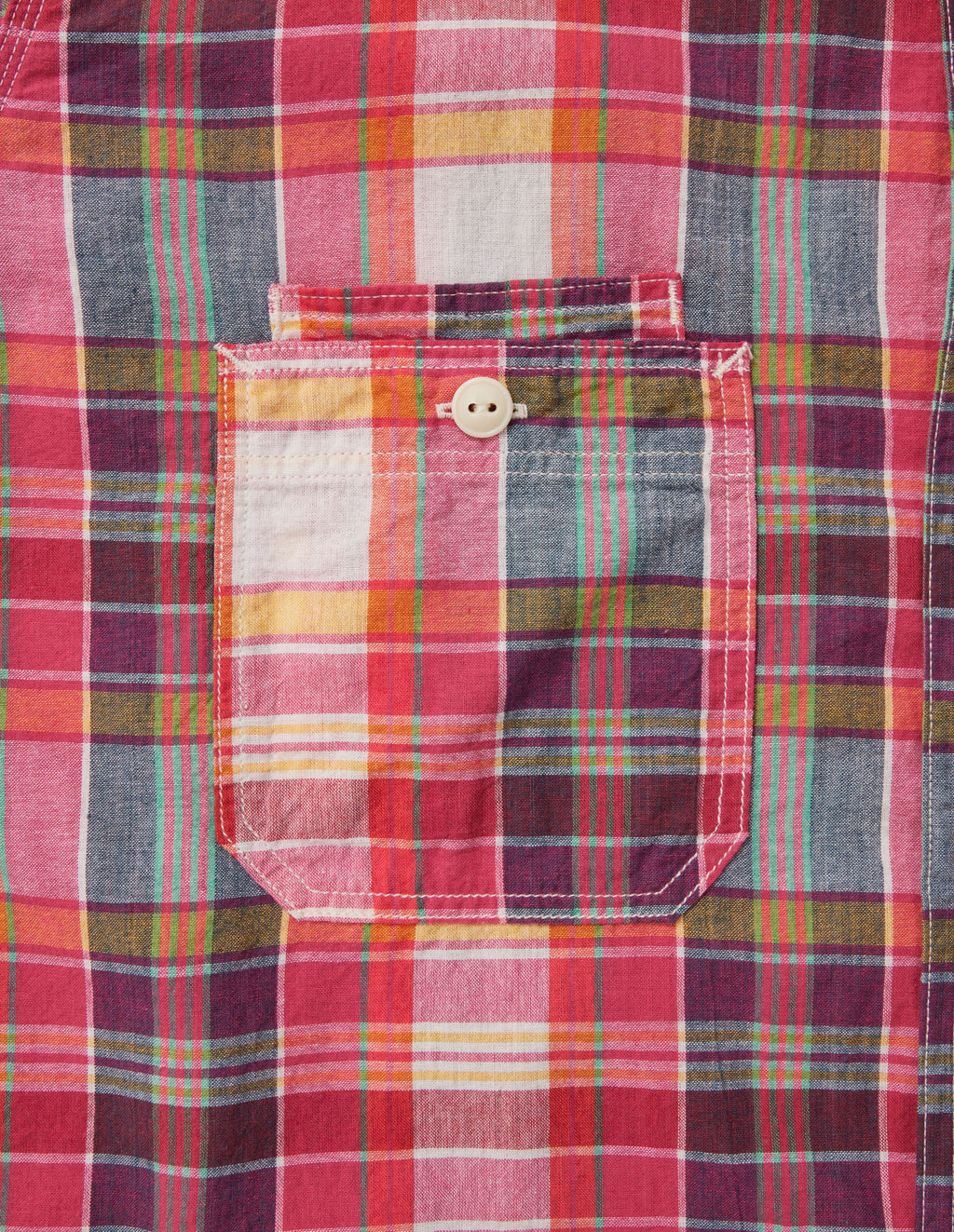 LSC Madras Shirt (Pink/Yellow/Green)