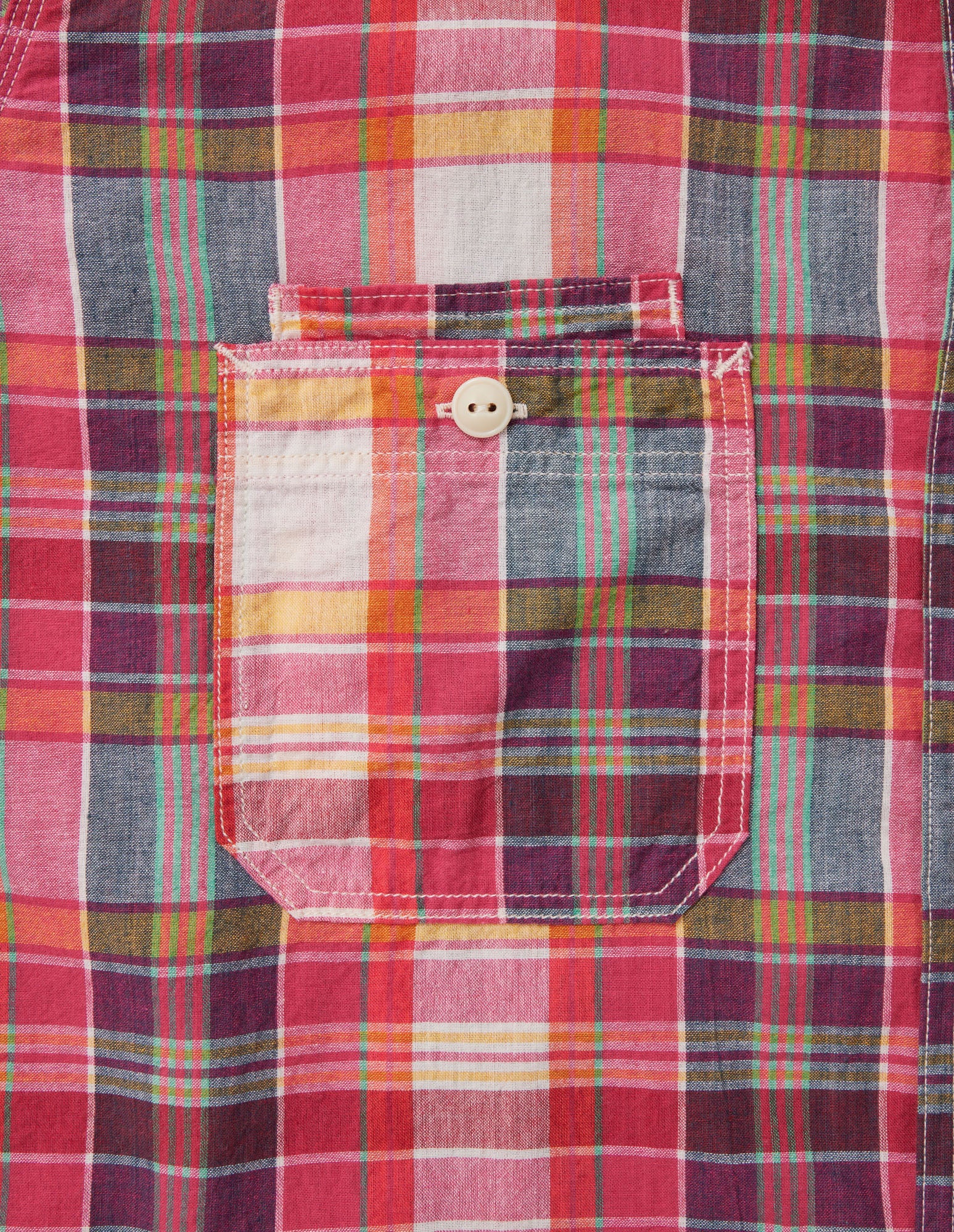 LSC Madras Shirt (Pink/Yellow/Green)
